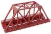 Rokuhan Z Gauge R088 Truss Iron Red Single-line Bridge, Short,