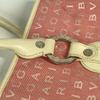 BVLGARI Logo mania Vertical Tote Bag Shoulder Bag Leather/Canvas pink/White