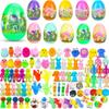 10PCS Random Filler Easter Capsule Toys Multicolor Gashapon Twisted Egg Blind Box Festival Supplies