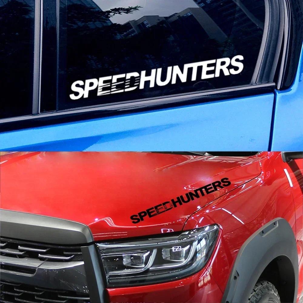 100*10СМ Графика Speed Hunters Автомобильные Виниловые Наклейки Водонепроницаемые Гоночные Кузов Грузовик Бампер Наклейка на Заднее Стекло Тюнинг Аксессуары