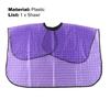 Yousheng Haircut Cape Waterproof Reusable Eco-friendly Multipurpose Easy-wearing Anti-static Plastic Non-Slip Hair Cutting Cape Barber Shawl for Salon