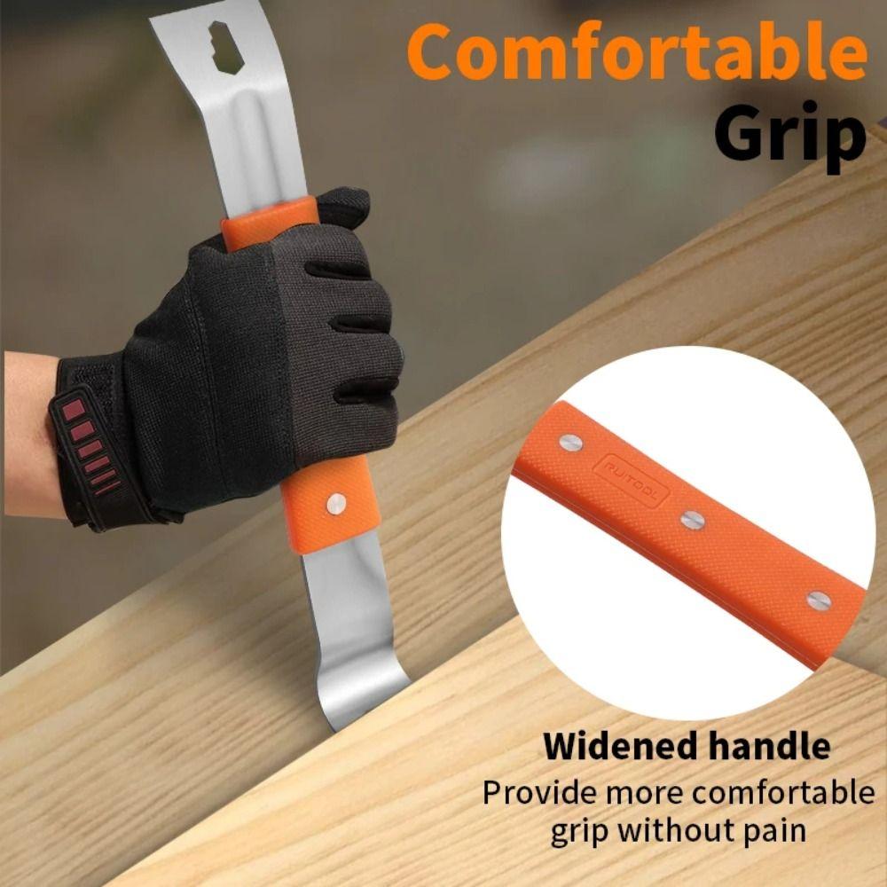 Гвоздодёр Нержавеющая сталь Монтажные ломы Противоскользящая отвёртка Ручной инструмент Деревообработка