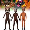 The Deer 99 Nights In The Forest Deer Goat Cosplay Costume Halloween Jumpsuits