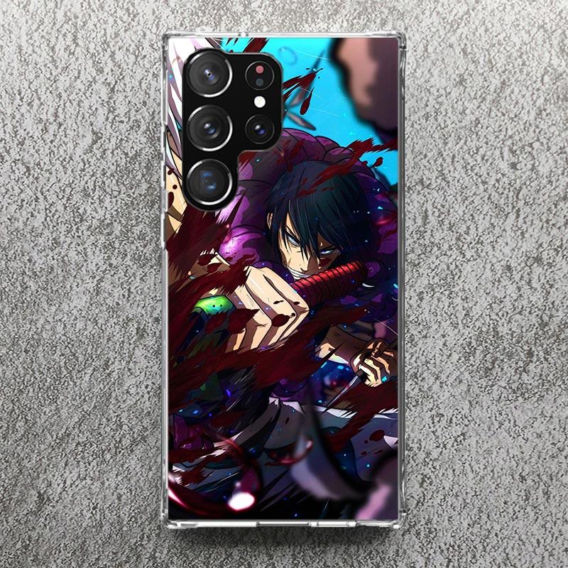 Kaisen J-Jujutsu Фушигуро Тодзи Принт Мягкий чехол для Samsung Galaxy S25 Edge S24 S23 S22 Ultra S21 Plus S20 FE Чехол для телефона S10 +