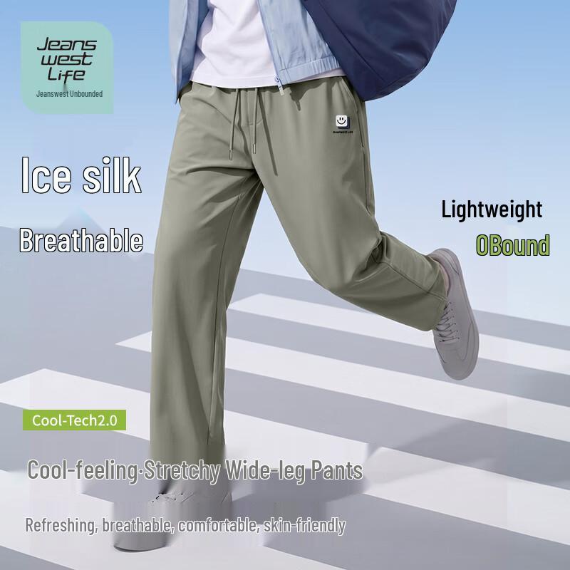 JEANSWEST LIFE Мужские охлаждающие прямые джинсы