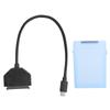 Адаптер TypeC SATA 2.5 дюйма USB 3.0 10G для SSD HDD Жесткий диск Кабель Защитная коробка