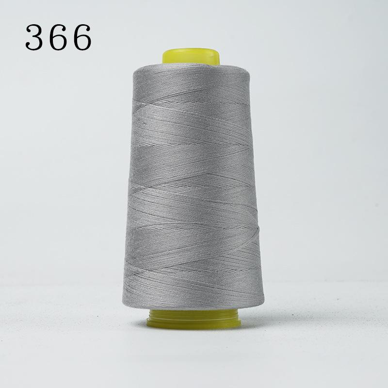 2 шт 3000 ярдов оранжевый промышленный оверлок швейная машина полиэстер нитки швейная линия