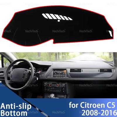 Коврик на панель приборов для Citroen C5 2008-2016, солнцезащитный коврик, коврики на приборную панель, защита от УФ, аксессуары для автомобиля LHD RHD