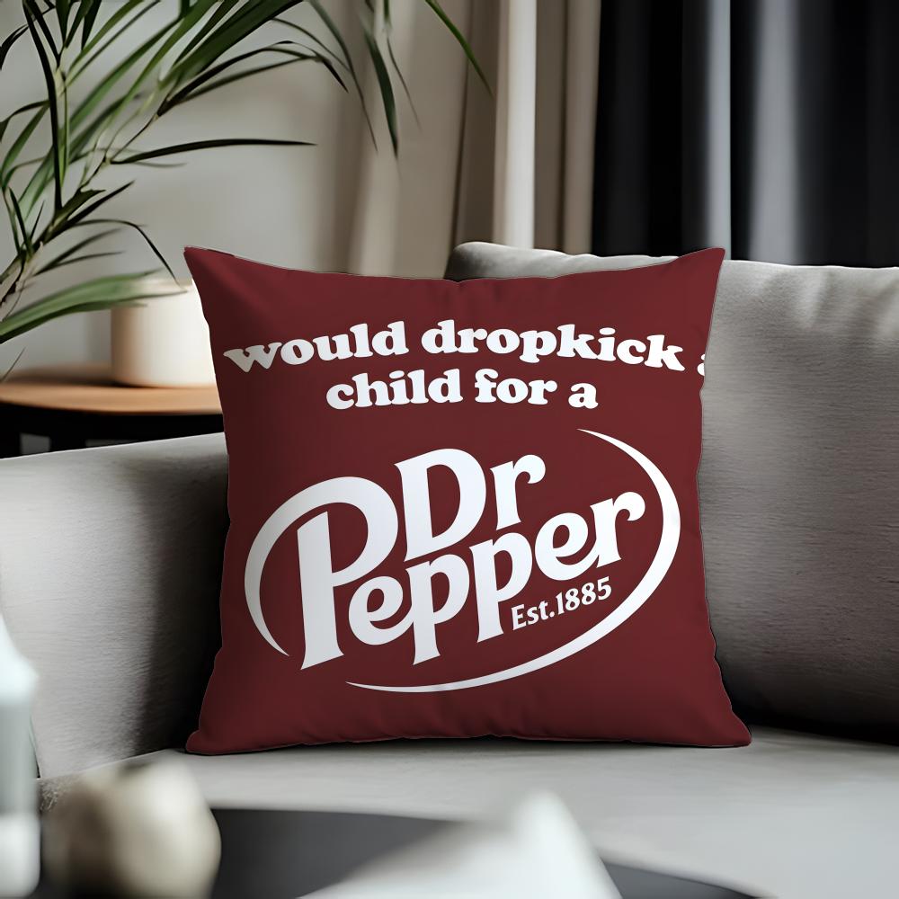 Viral DDr Pepperful Cushion Cover Antidustmite Pillowcase Invisible Zipper Silky Short Plush Sofa Cushion Cover