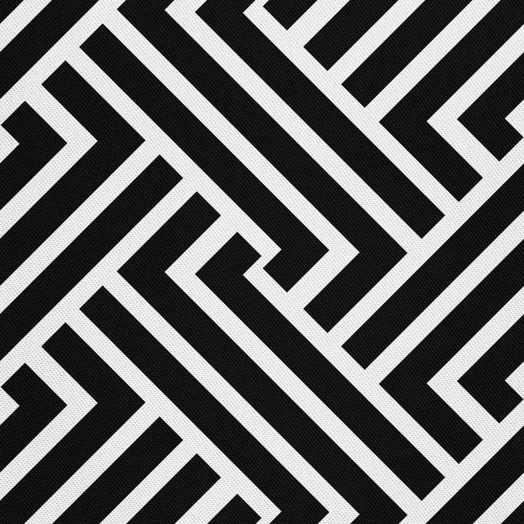 Outdoor Dekostoffe Oxford - Motiv Gestreift Geometrisch