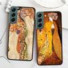 Чехол для телефона 'Поцелуй' Густава Климта Для Samsung A16 A26 A36 A56 Galaxy A02S A12 A52S A13 A23 A33 A53 A54 A34 A24 A14 A22 A32 A
