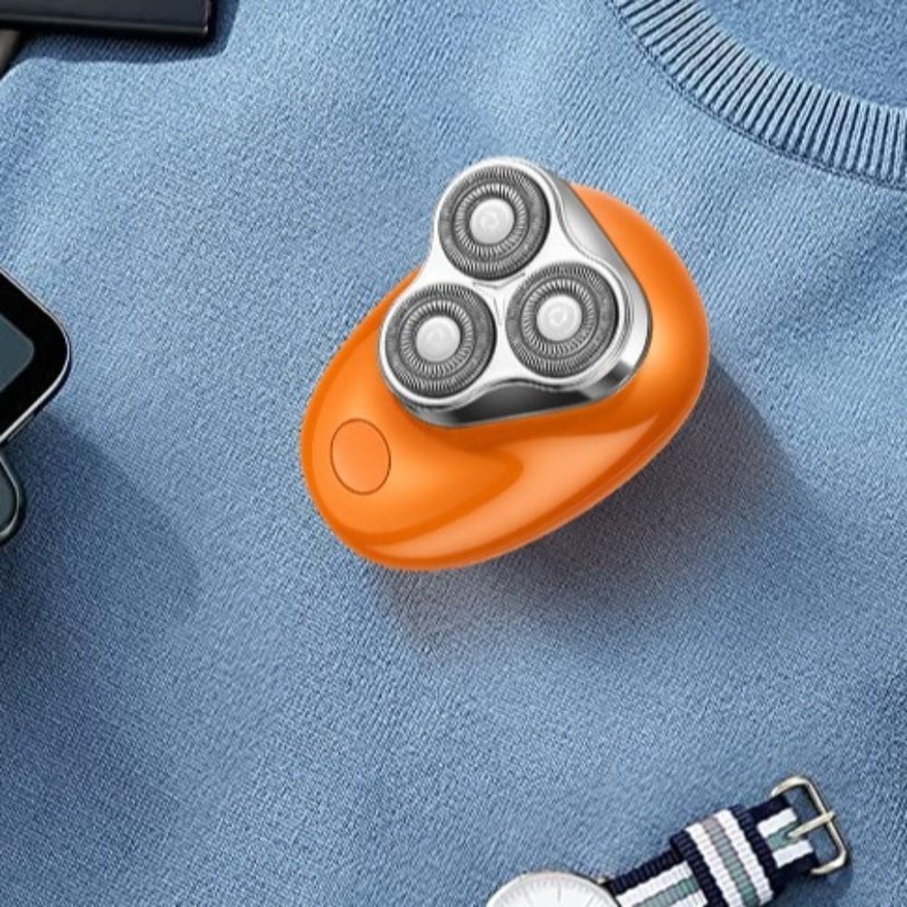 Cordless Electric Beard Shaver Compact Pocket Size Men Electric Shaver Business Trips