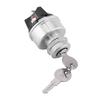 Universal Ignition Switch Assembly with 2 Keys for Car Truck Trailer