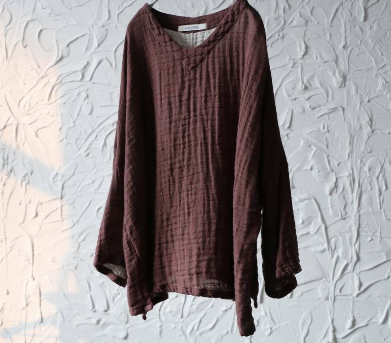 Johnature Женские льняные футболки с v-образным вырезом и длинным рукавом, простые однотонные свободные футболки, весенние удобные мягкие винтажные футболки