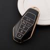 Чехол для ключей GAC Aion V Z03 2021 - Модный защитный корпус с золотой окантовкой для женщин