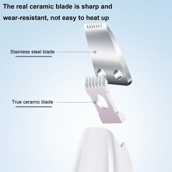 Триммер для лап домашних животных со светодиодной подсветкой Прецизионный триммер для домашних животных Бесшумные беспроводные машинки для стрижки домашних животных USB