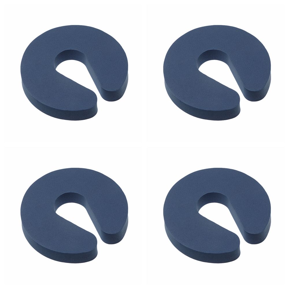 4PCS Kitchen Bedroom Soft Door Clip Baby Kids Safety Guard Finger Protector Door Stopper