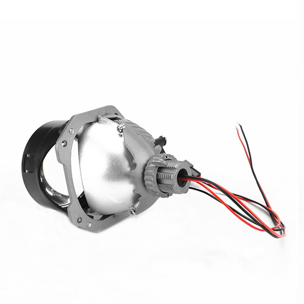 2.5'' Car LED Headlight Bulbs High Low Beam Projector Lens For H4 H7 9005 9006