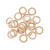 20 шт., изготовление ювелирных изделий своими руками, деревянное кольцо для прорезывания зубов для украшения поделок, 25 мм
