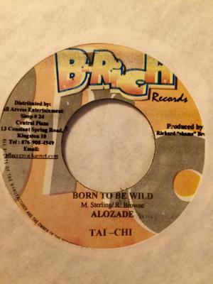 7-дюймовая пластинка ALOZADE / CE'CILE - Born To Be Wild / Lift Me Up НЕТ B-Rich Records 2003 Ямайка Регги, Ска и Даб Б/У