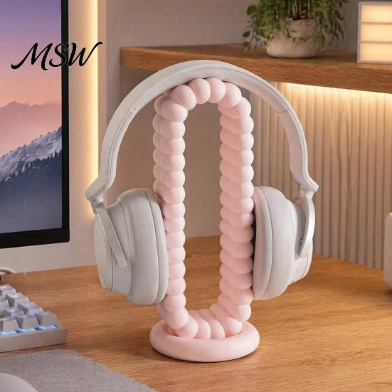 Прочный Держатель для Игровой Гарнитуры 3D-Печати, Минималистичный PETG Художественная Фигурка-Дисплей, Уникальный Декоративный Настольный Аксессуар для Домашнего Офиса