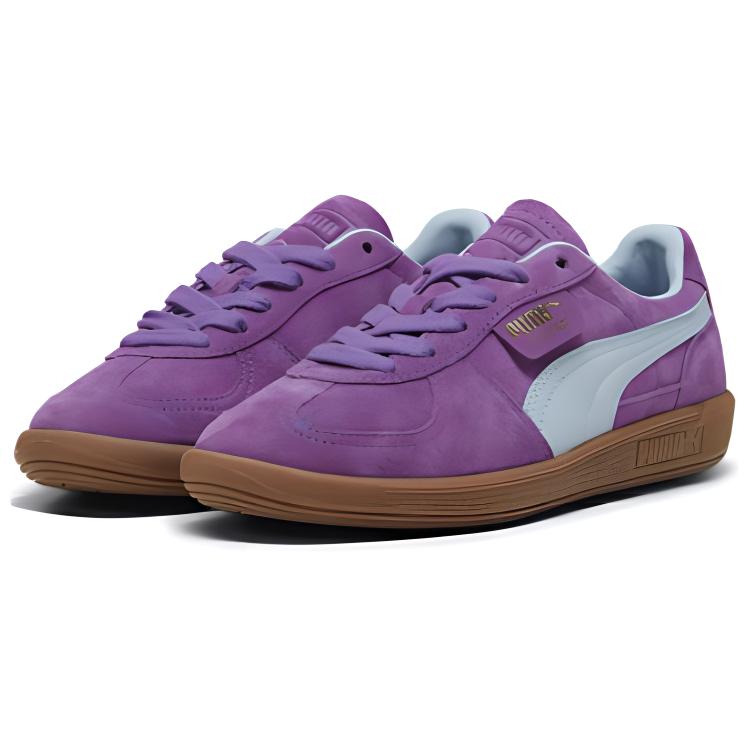 Puma Кроссовки Palermo Ultraviolet Turqoise Surf Unisex Sneakers Purple Gold 396463-16