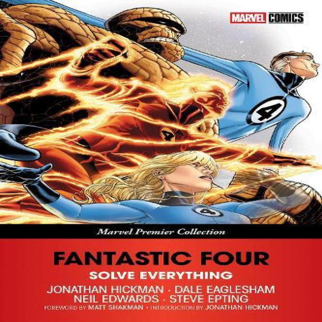 Fantastic Four Solve Everything Marvel Premier Collection by Jonathan Hickman Paperback Book 9781302964870