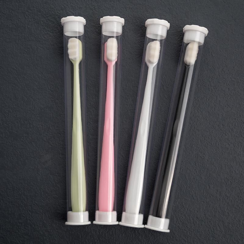 Ultra-Fine Soft Bristle Toothbrush with Independent Tube for Gum Care - Ideal for Pregnant Women and Adults