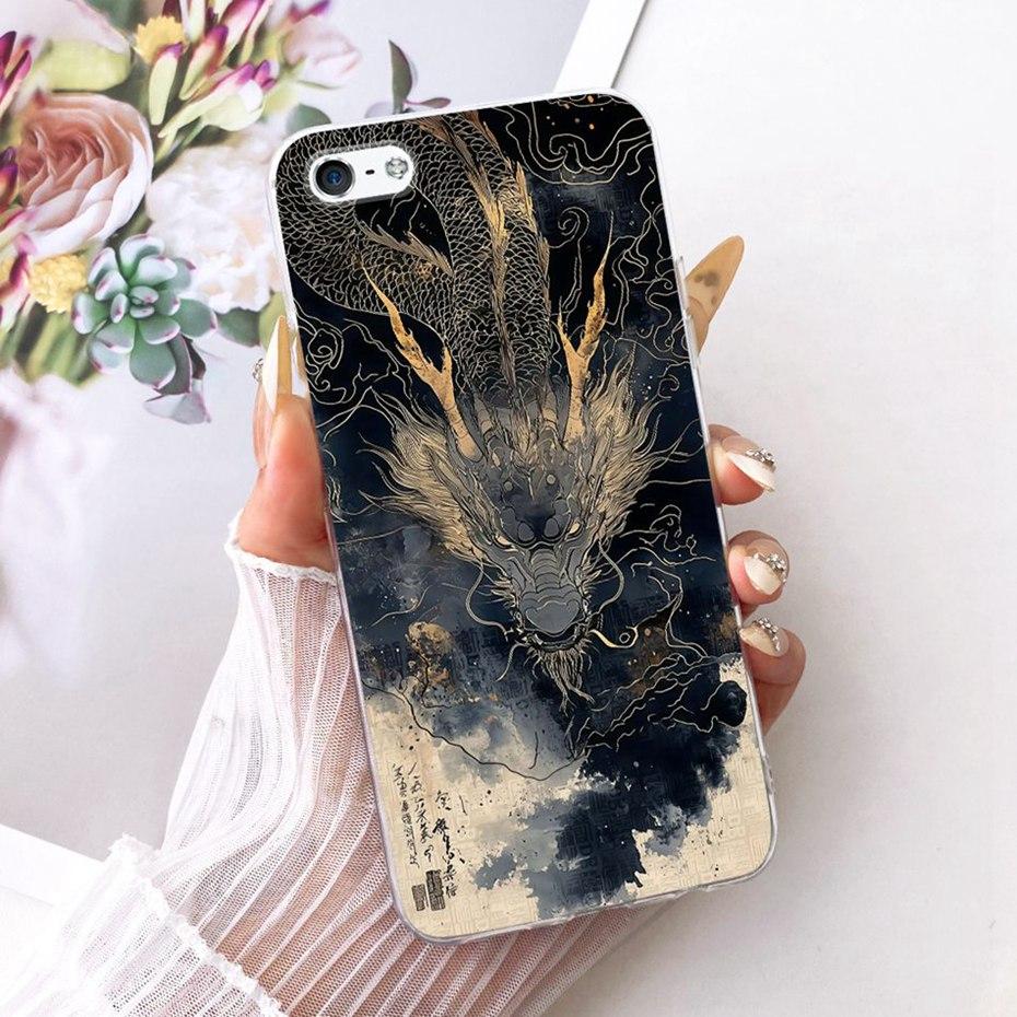 Модный крутой чехол для iPhone 5 5s SE (2016) Мягкий силиконовый ТПУ задний чехол для iPhone 4 4s iPhone 5 5s