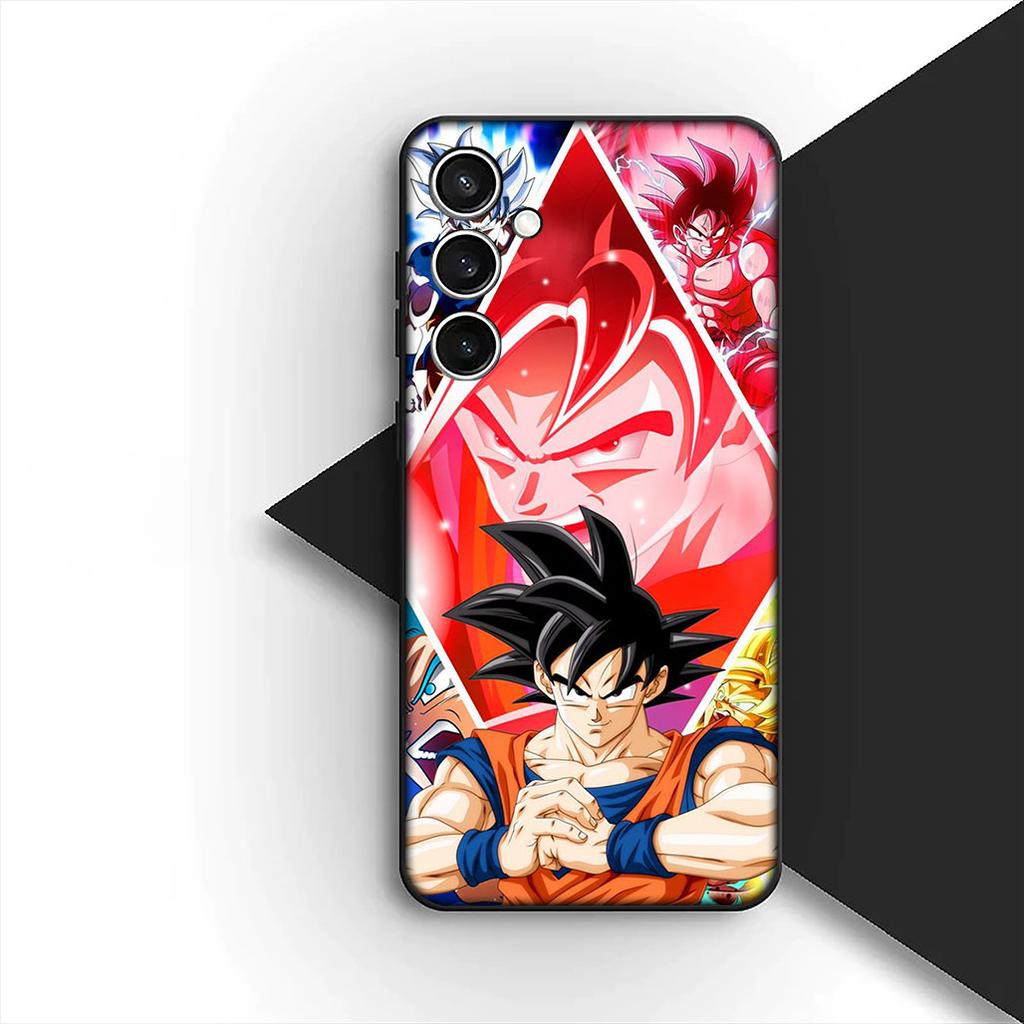 Vegeta Dragons Gokus Balls Super Cover for Samsung Galaxy S22 S21 S20 FE Ultra Plus A07 A15 A16 A17 A25 A37 A57 + Phone Case