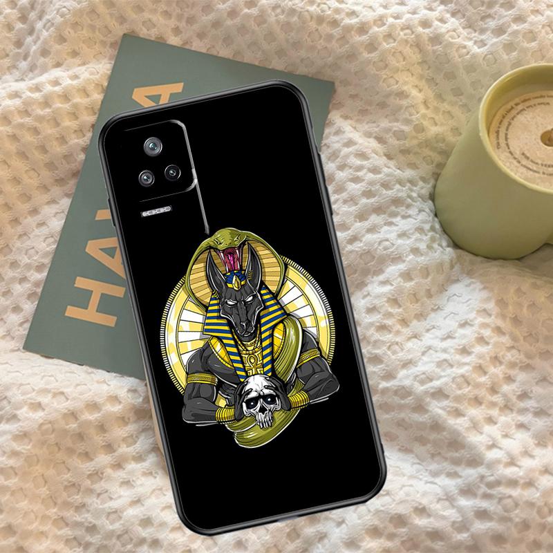 Egypt Nefertiti Anubis Ankh Case For Xiaomi 13 14 15 Ultra 11T 12T 13T 14T Pro POCO X7 Pro X3 X5 F5 F6 M6 X6 Pro Cover