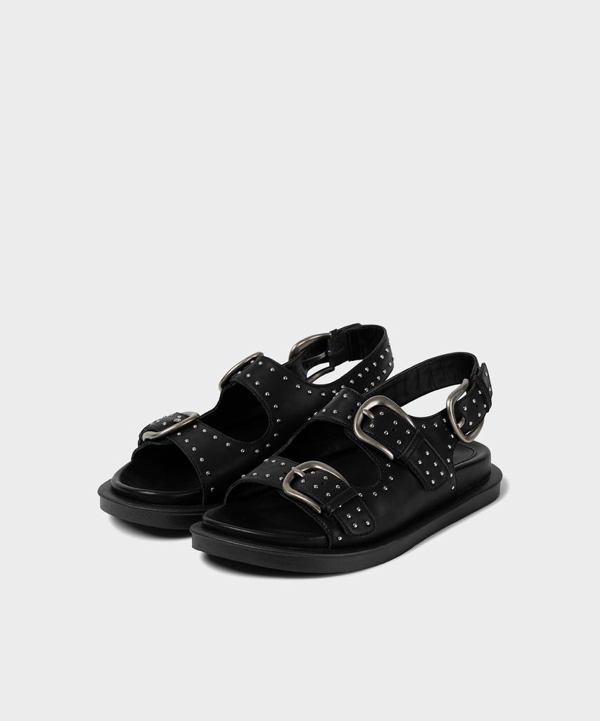 Сандалии Khiho Trinity Buckle Черные