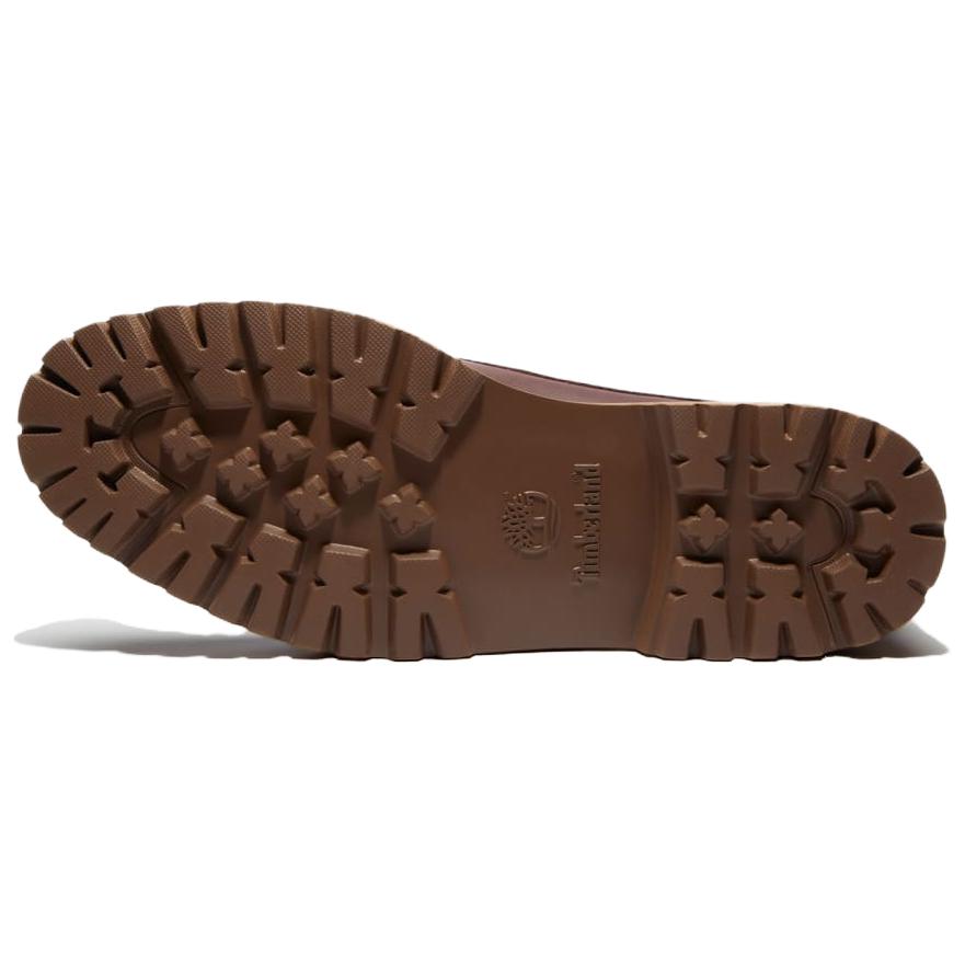 Timberland Серия Authentics Удобные Универсальные Повседневные Кожаные Туфли Мужская Обувь Бордовый TB0A6BT2EIW1