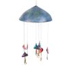 Mushroom Campanula Handmade Art Resin Mushroom Wind Chime Colorful Mushrooms For Outdoor Indoor Decor Patio Balcony Garden