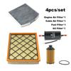 4pcs Filter Set For Saic MAXUS D90 Pro 2.0T      Cabin Air Fuel Oil Filter Engine Replacement Parts 10105963
