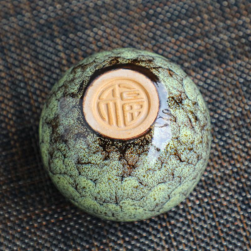 Чашка для чая одинарная обжиг с изменением цвета глазури Тяньму Цзяньчжань мастер-чашка чайная чашка керамическая чашка для эспрессо глазурь с изменением цвета