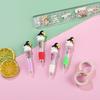 10PCS Halloween Mini Four-Color Ballpoint Pen Cute Cartoon Colored Pen Gift Elementary School Prizes