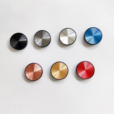 Креативный выдвижной металлический держатель подушки безопасности для мобильных телефонов - многофункциональный, противопадающий, дизайн с рисунком CD