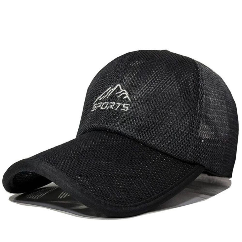 Breathable Mesh Baseball Cap Adjustable Cozy Tide Hat Lightweight Golf Mesh Hat  Travel