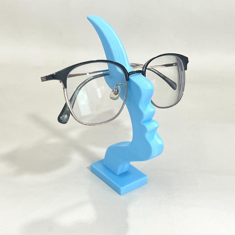 Подставка для очков Подставка для очков Форма бара Человеческое лицо сбоку Интересные Простые Подставка для очков Украшения