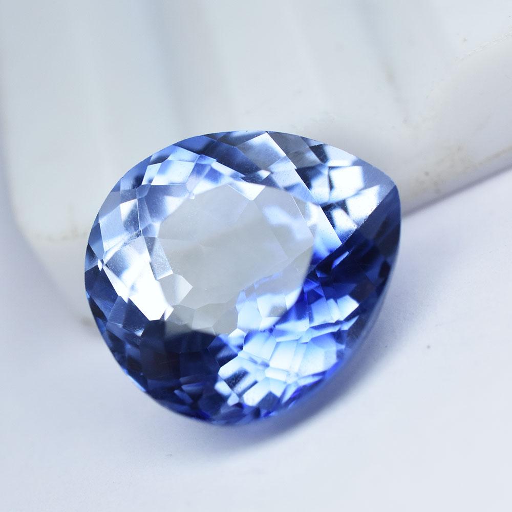 Stunning 7.25 Ct Natural Blue Sapphire Pear Shape Loose Gemstone