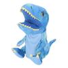 11.8in Plush Dinosaur Hand Toy Movable Mouth Soft Dinosaur Animal Hand Toy for Children Adults Blue