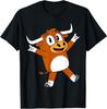 Funny Cartoon Bull for Youth Toddler Kids Boys Girls T-Shirt