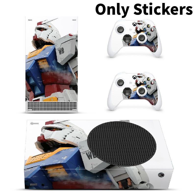Shaped Leaves Large Xbox Series S Console 2 Controllers Skin Cover Sticker