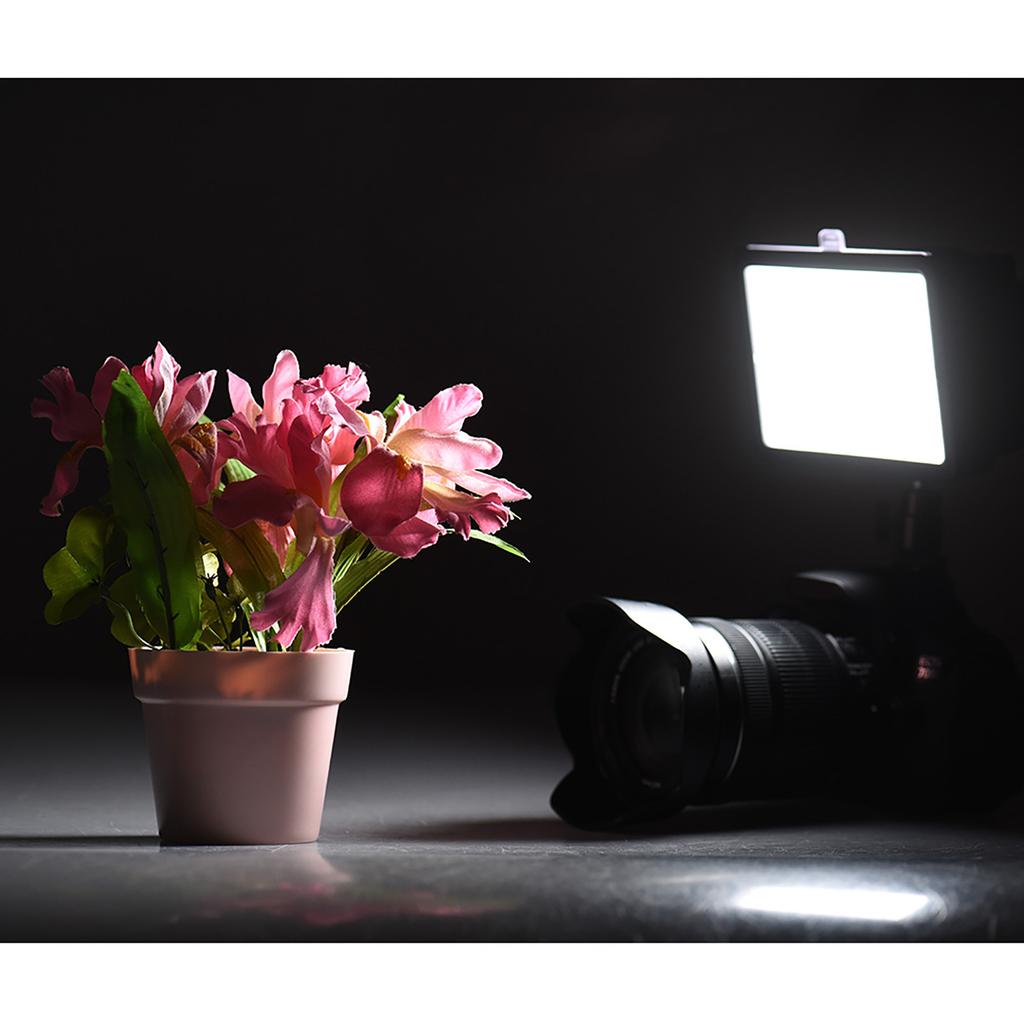 Professional Dimmable Ultra High Power LED Video Light 5600K Photography Fill Light 160 LEDs Beads CRI 95+ with Color