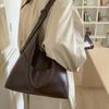 Large Capacity Tote Bag Women's 2025 New Commuter Women's Bag High-end Retro Shoulder Bag Crossbody Bucket Bag