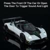 1:32 Zonda R Pagani Huayra Roadster BC Toy Car Model Alloy Diecast Light Music Doors Opened Vehicle Models Decorative Item