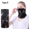Shield Mask Magic Neck Scarf Bandana Printing Cycling Scarfs  Outdoor Climbing Hiking