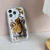 Ae99 Tigers Lion Love Design Art защитные чехлы для телефонов Apple iPhone 16 15 14 13 Pro Max 11 12 mini XR 7 8 6s Plus XS Max SE Wave TPU задняя крышка