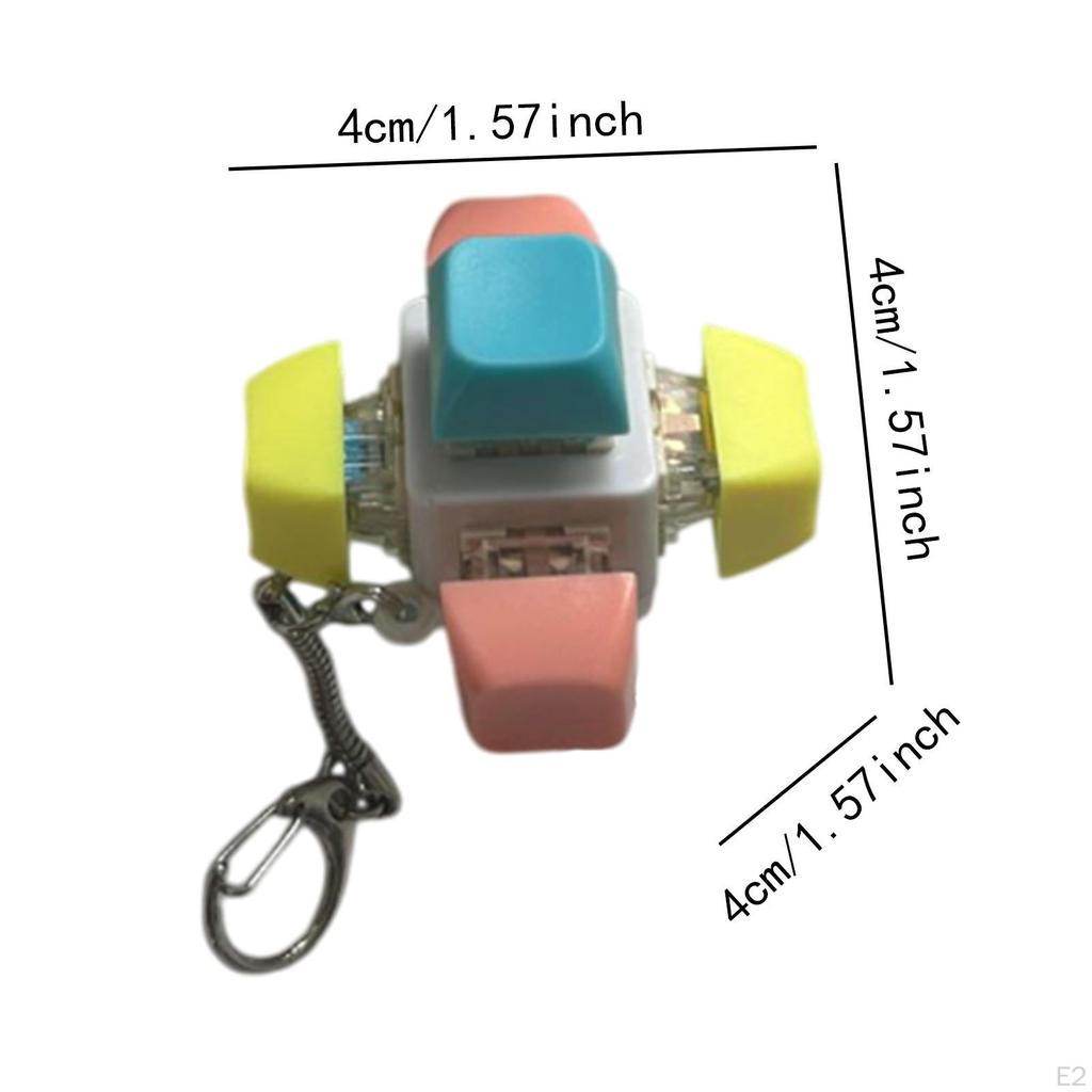 Keyboard Fidget Click Lightweight Accessories,Creative,Novelty Mechanical Key Button